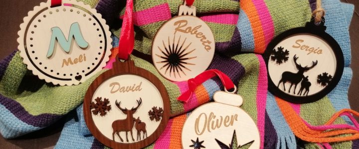 Adornos Navideños personalizados